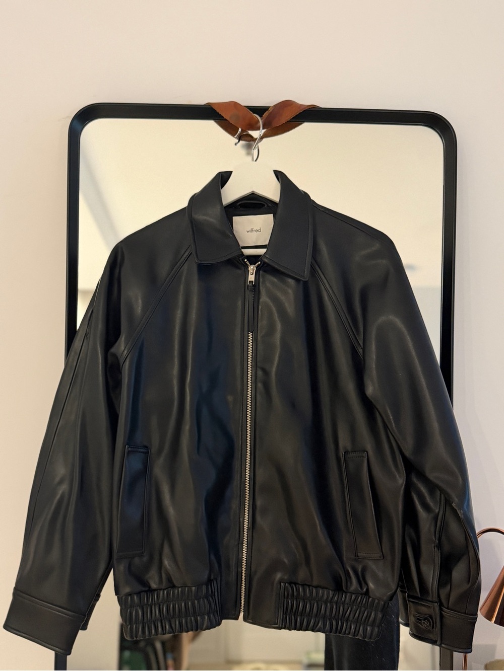 Aritzia Falcon Leather Jacket